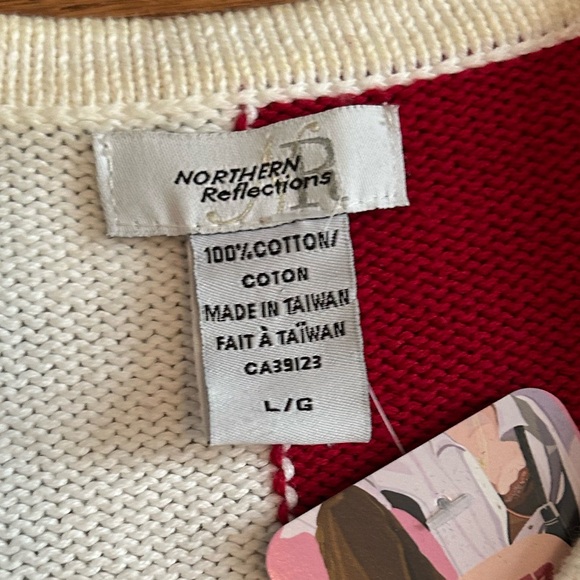 Northern Reflections sailboat cardigan - Picture 8 of 10